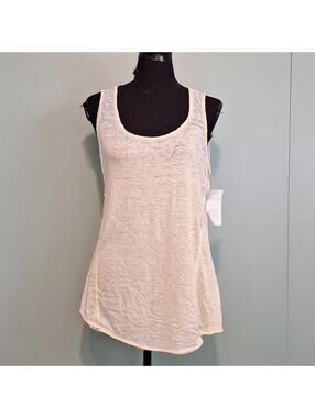 Nwt Soft Surroundings Yellow Lightweight Tank Top Size Small